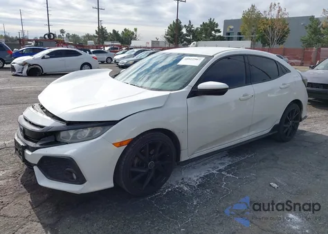 2017 Honda Civic Sport z USA, uszkodzony, nr VIN SHHFK7H49HU408948
